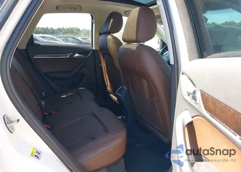 2016 Audi Q3 2.0T Premium Plus из США, поврежденный, VIN WA1EFCFSXGR012378